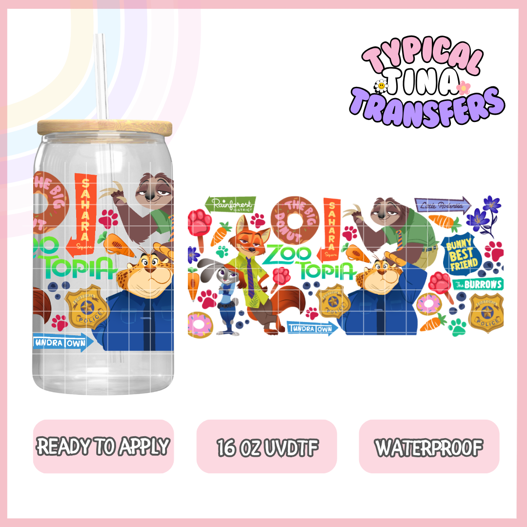 UVDTF #9982 | 16oz UVDTF Wrap | POD