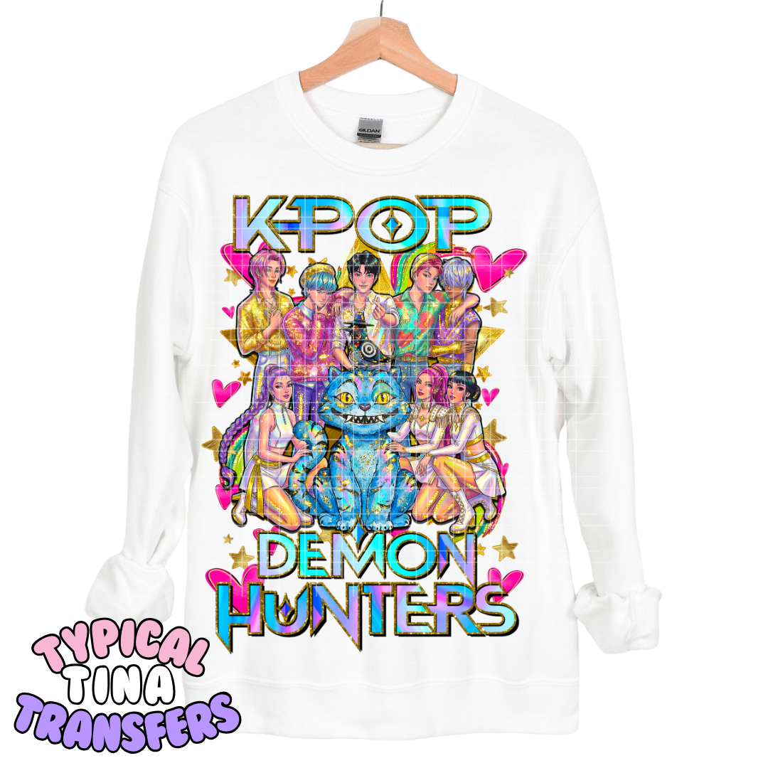 KP_Dhunter Rainbow | DTF Transfers | POD