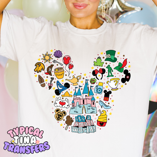 Magical Mouse Ears | DTF Screen Print | POD