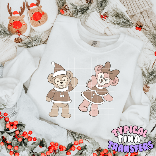 Christmas Teddy's | DTF Transfer | POD
