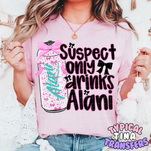 Suspect runs on Al... | DTF Screen Print | POD