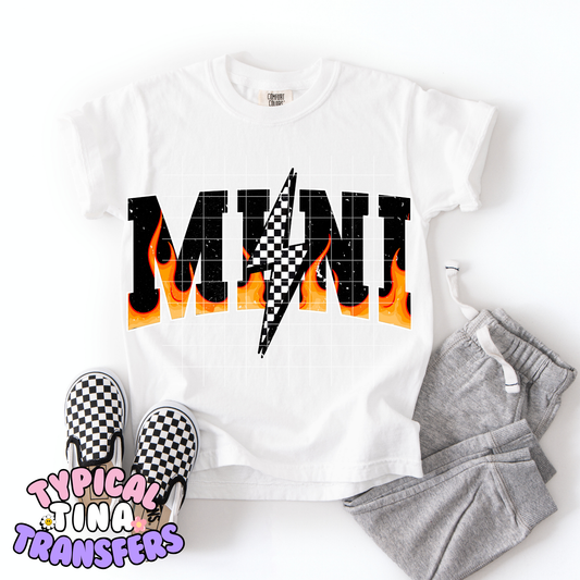 Mini Flames | DTF Transfer | POD