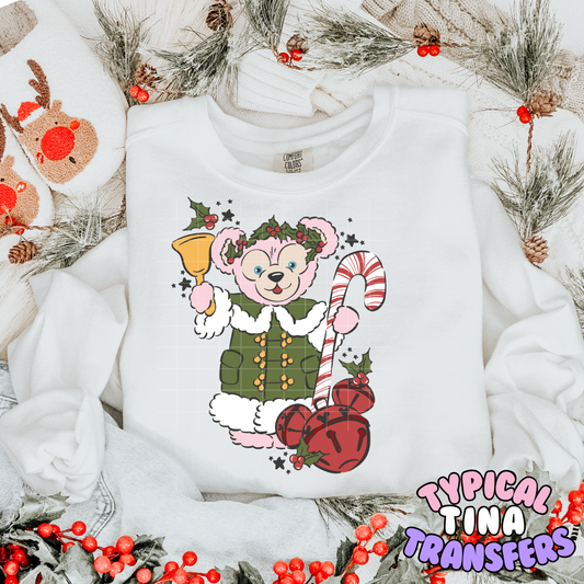 Shellie Candy Cane | DTF Transfer | POD