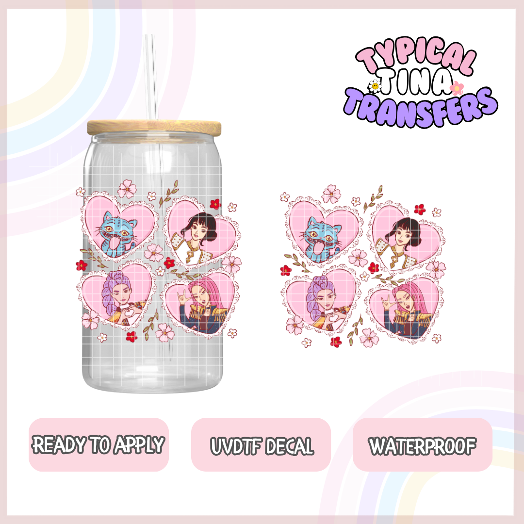 UVDTF Decal | 3"-4" decals | POD