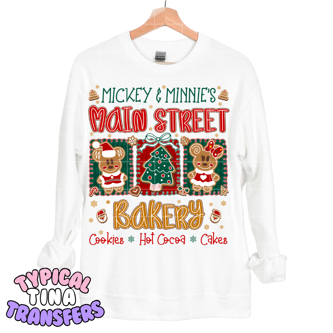 M&M Mainstreet Bakery (patch style) | DTF Transfers | POD