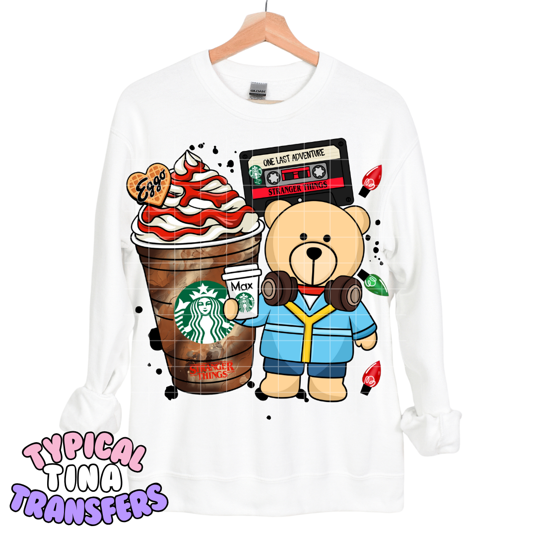 ST & Starbies Bear Mash up | DTF Transfers | POD