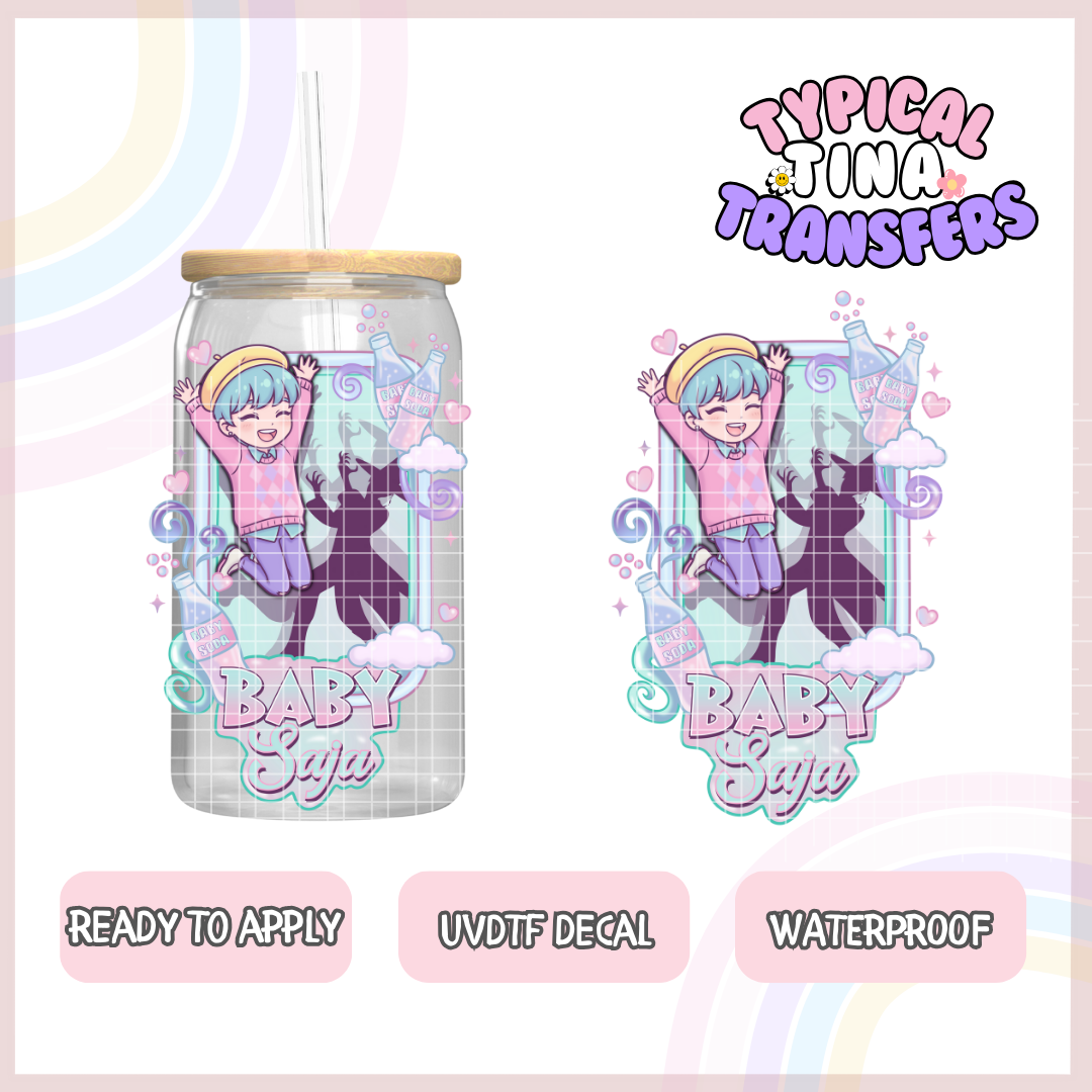 UVDTF Decal | 4" decals | POD