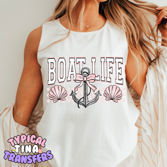 Boat life | DTF Transfer | 12" Adult