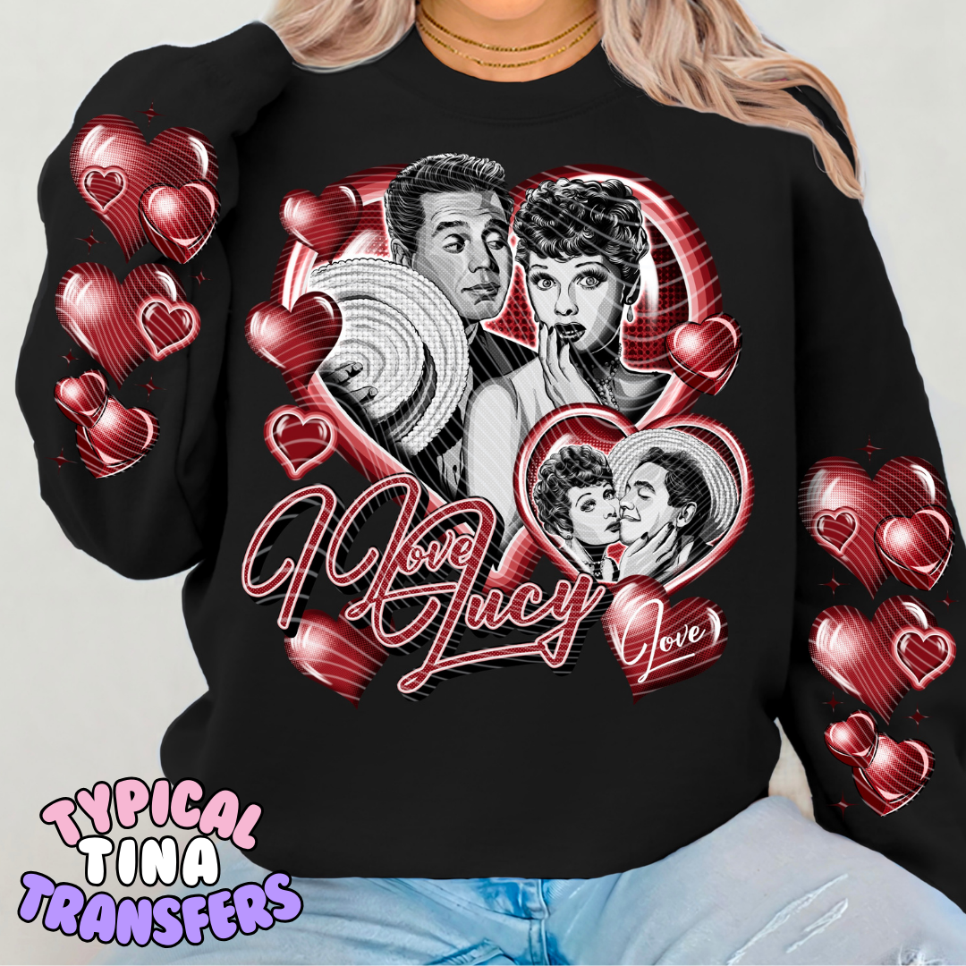 Loveable TV Couple | DTF Transfers | POD