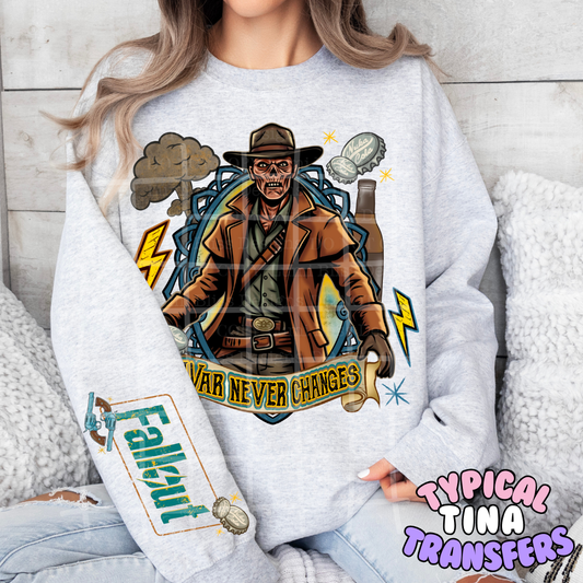 VG - War never chrnages | DTF Transfers | POD