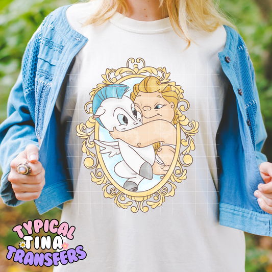 Baby Herc and Peg | DTF Transfer | POD