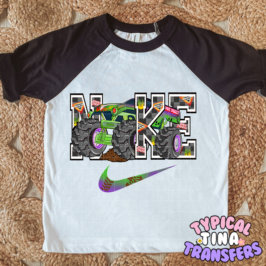 Monster Trucks #6 | DTF Screen Print | POD