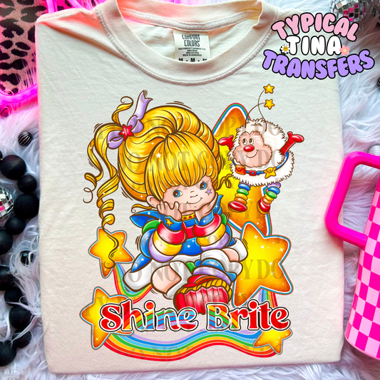 Shine Brite | DTF Screen Print | POD