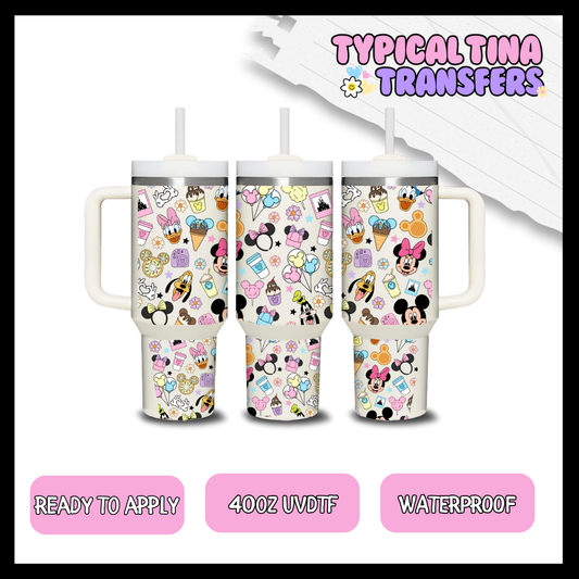 Mainstreet Snacks | 40oz UVDTF Wrap | POD