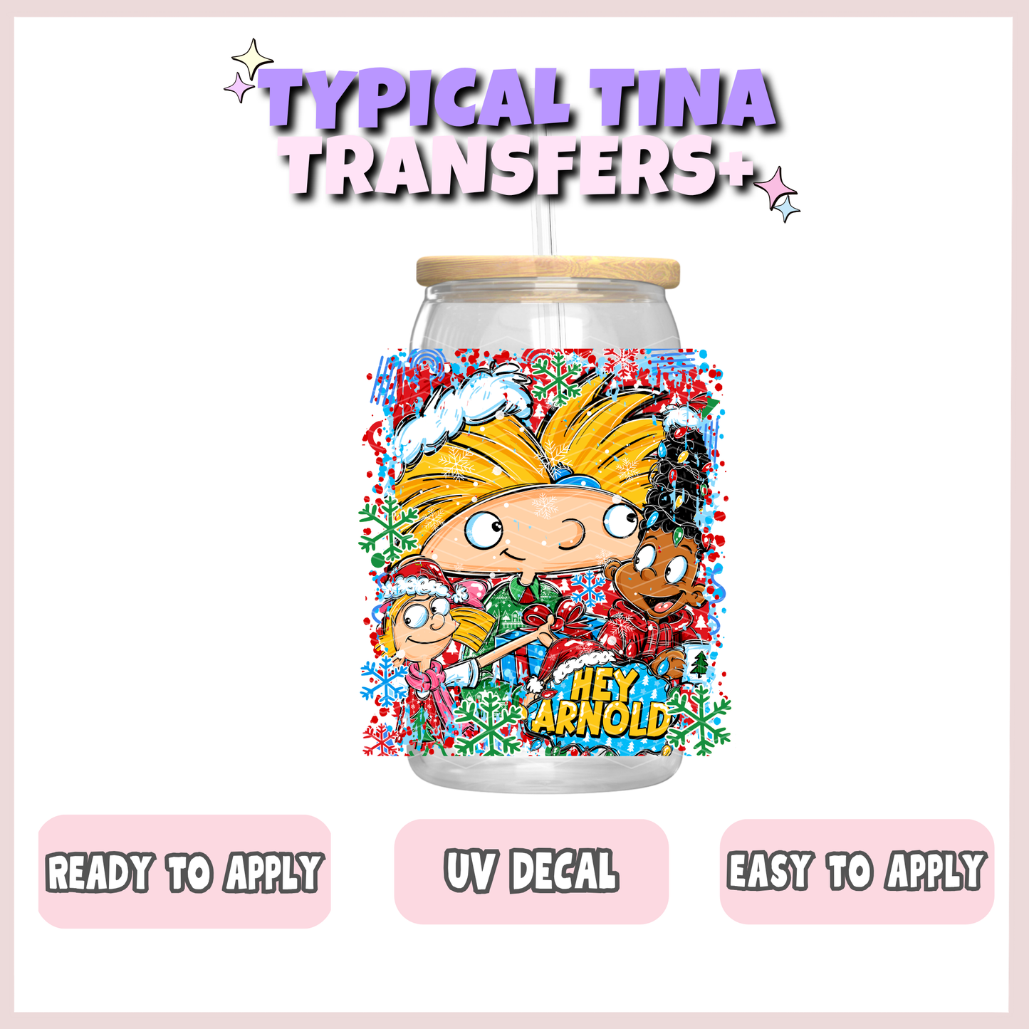 90s Xmas - Hey A! | UV decals | POD