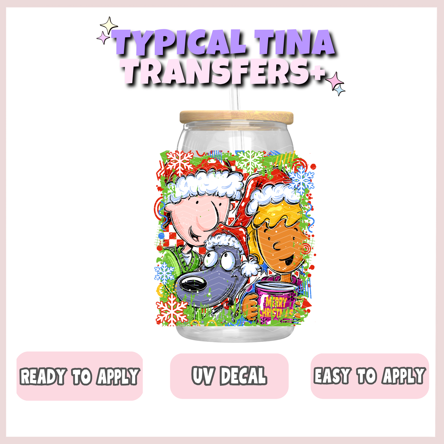 90s Xmas - d0ug | UV decals | POD