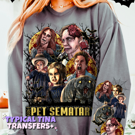 P3t S3matary | DTF Transfers | POD