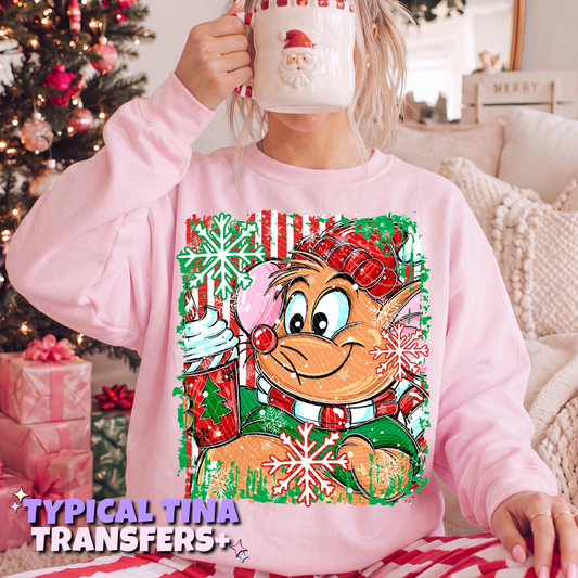 Cute Mouse G | DTF Transfers | POD