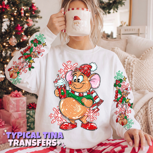 Cute Mouse G | DTF Transfers | POD