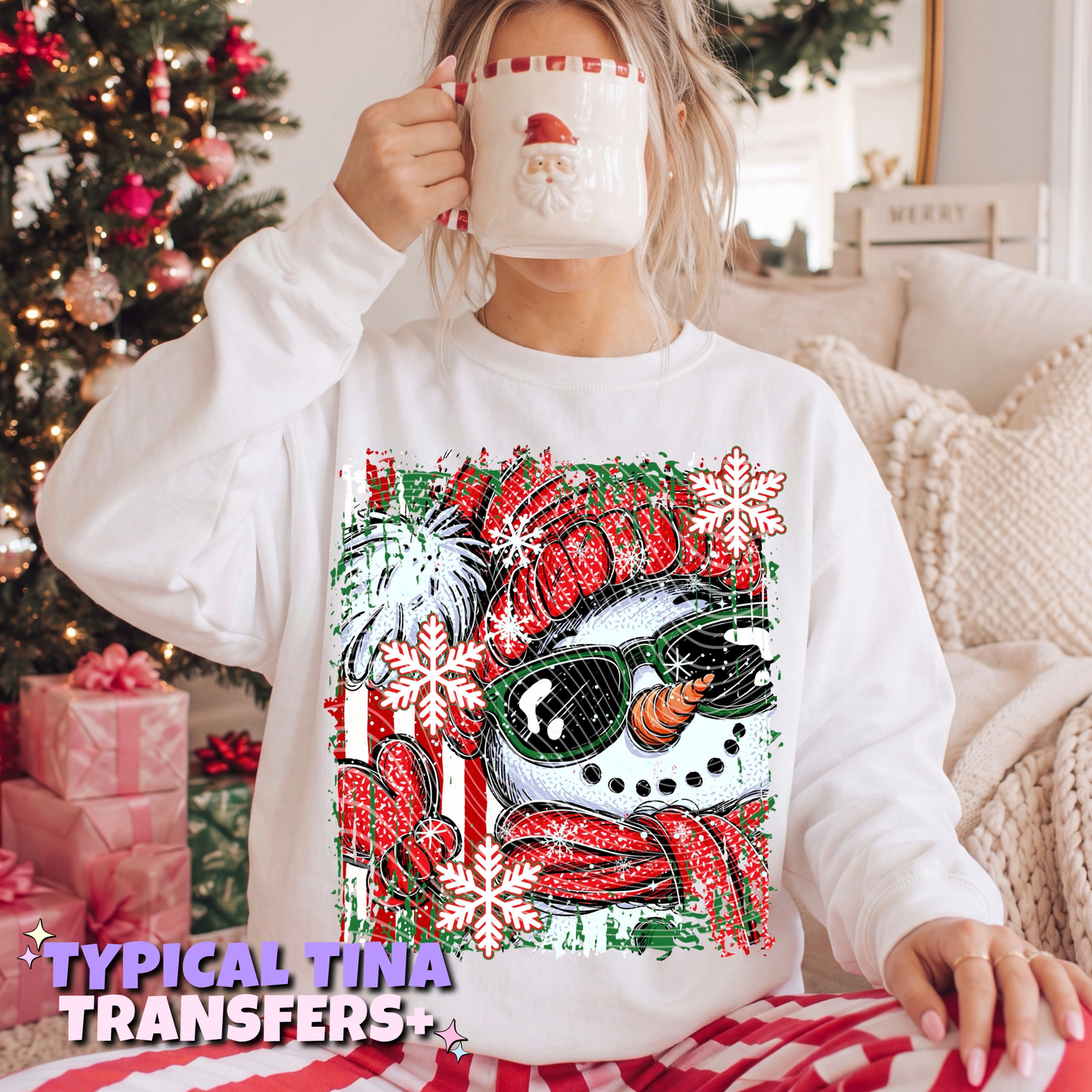 Christmas Classics with sunglasses | DTF Transfers | POD