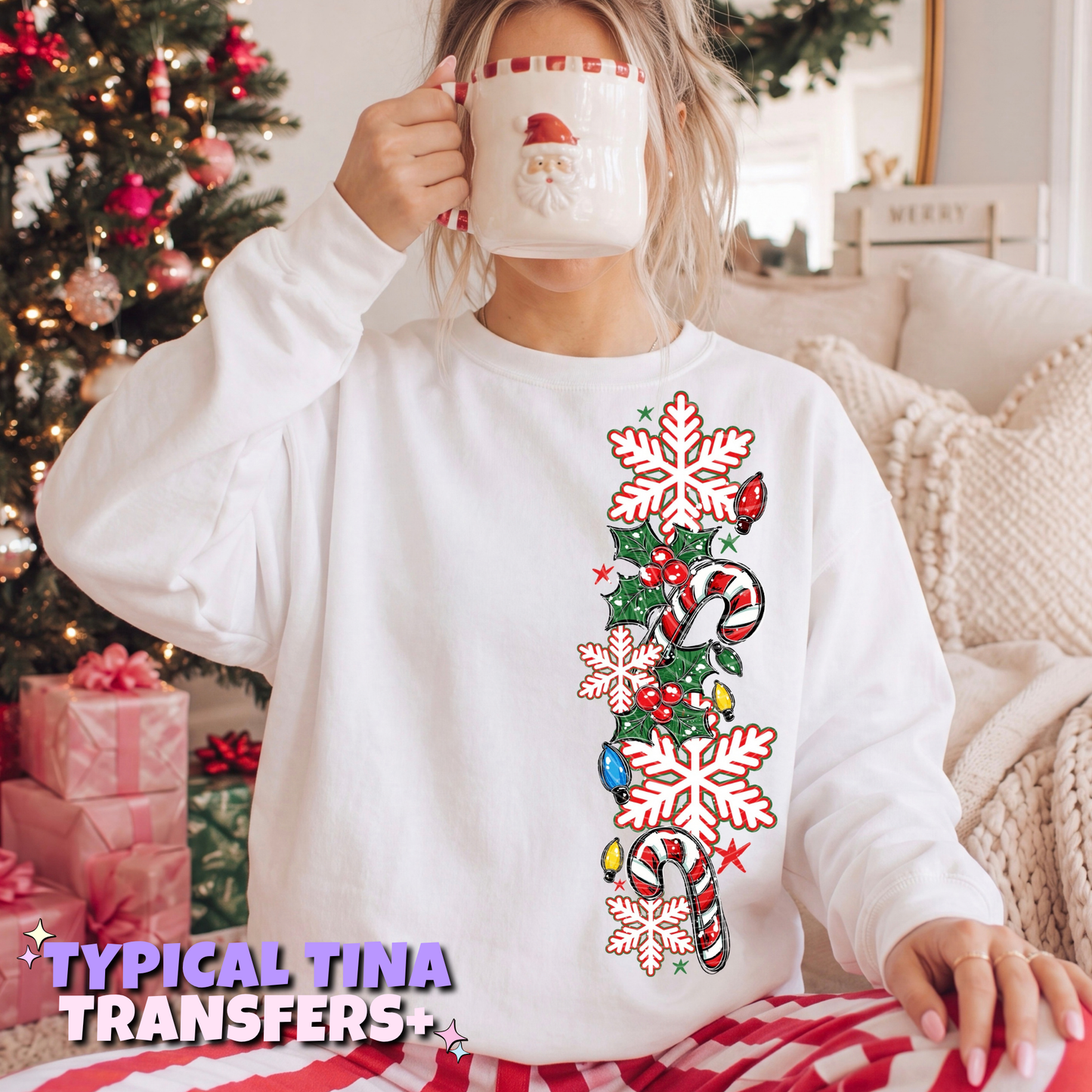 Christmas Classics with sunglasses | DTF Transfers | POD
