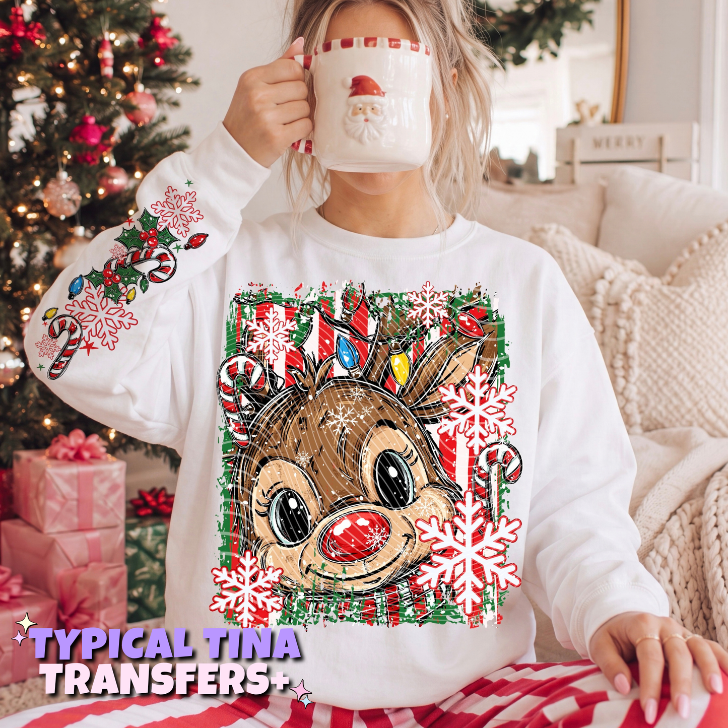 Christmas Classics with sunglasses | DTF Transfers | POD
