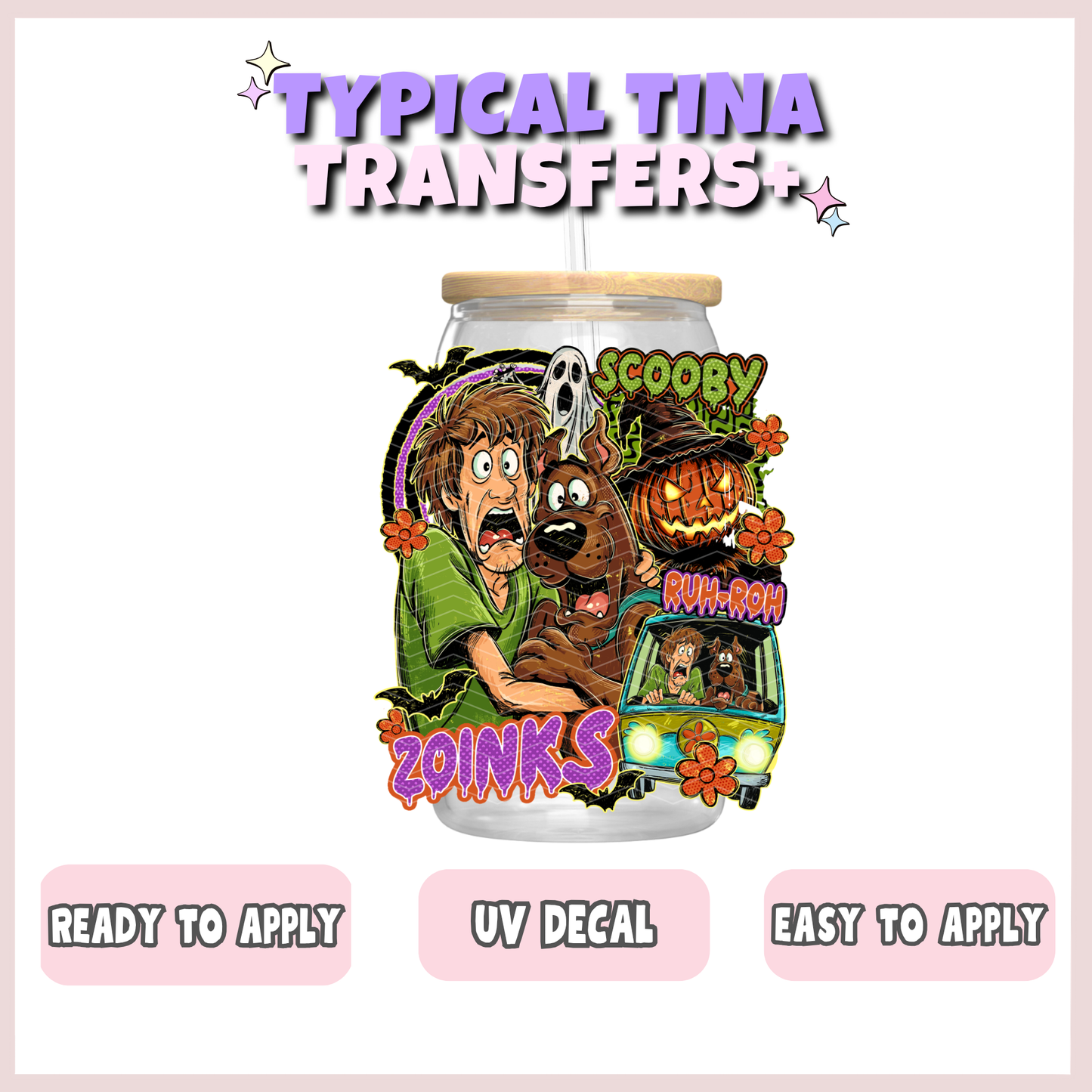 Scoo - b halloween | UV decals | POD
