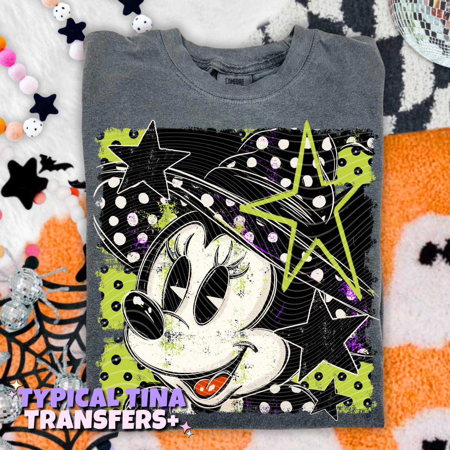 Witch M Mouse | DTF Transfers | POD