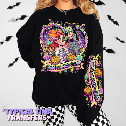 Made for each other (M & R)| DTF Transfers | POD
