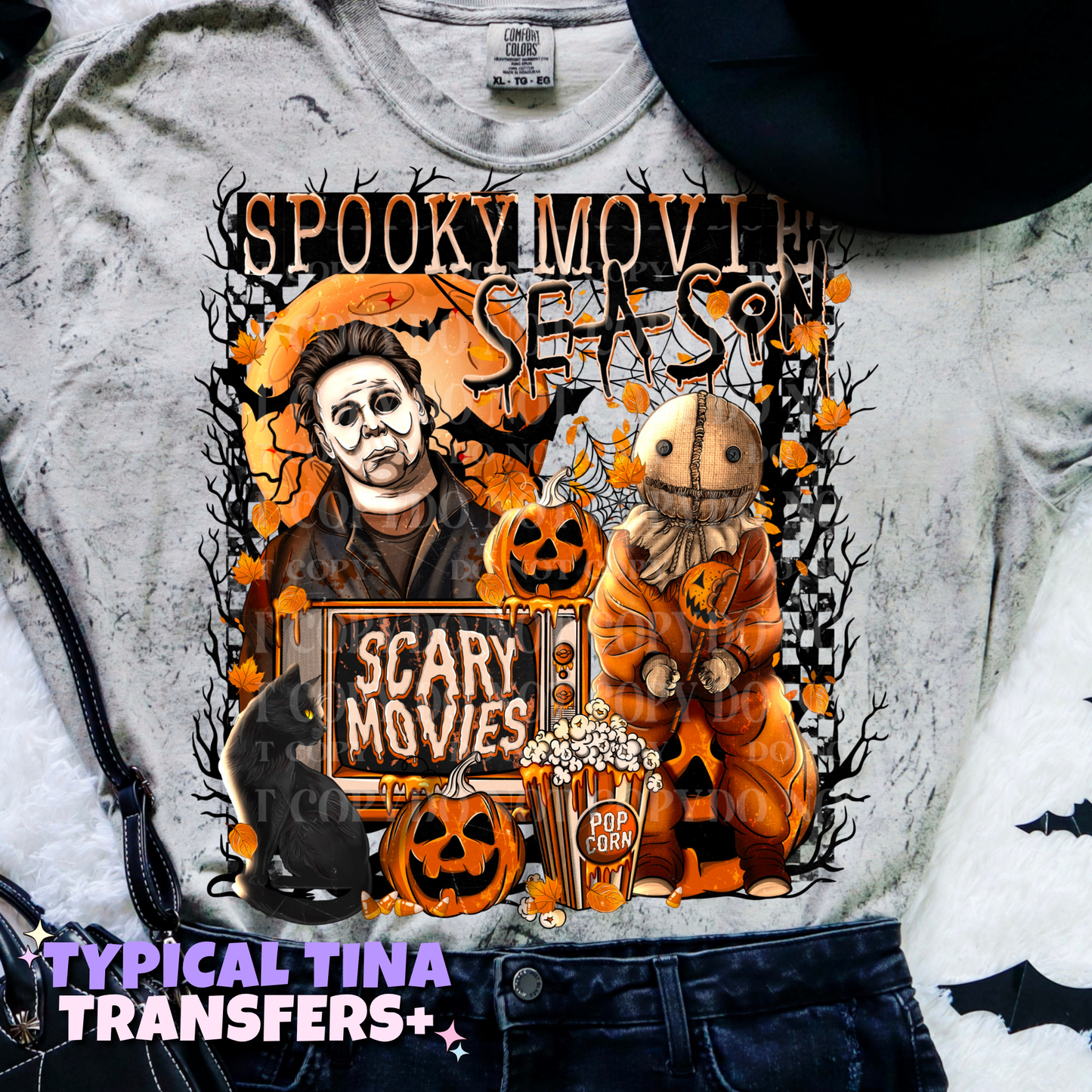 Spooky Movie season (mike) | DTF Transfers | POD