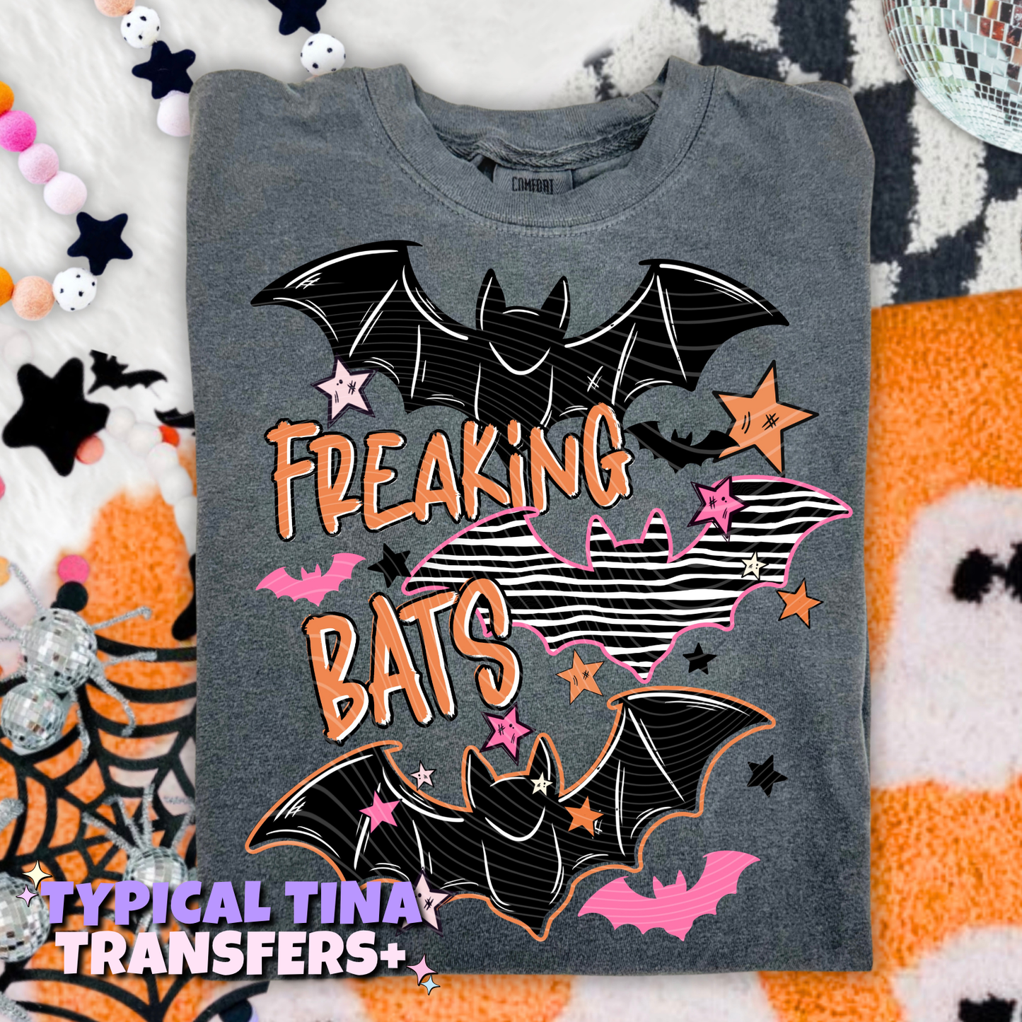 Freaking bats | DTF Transfers | POD