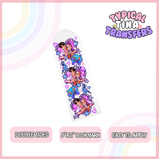 BM123 | UV Bookmark 5x2" | POD - set of 5