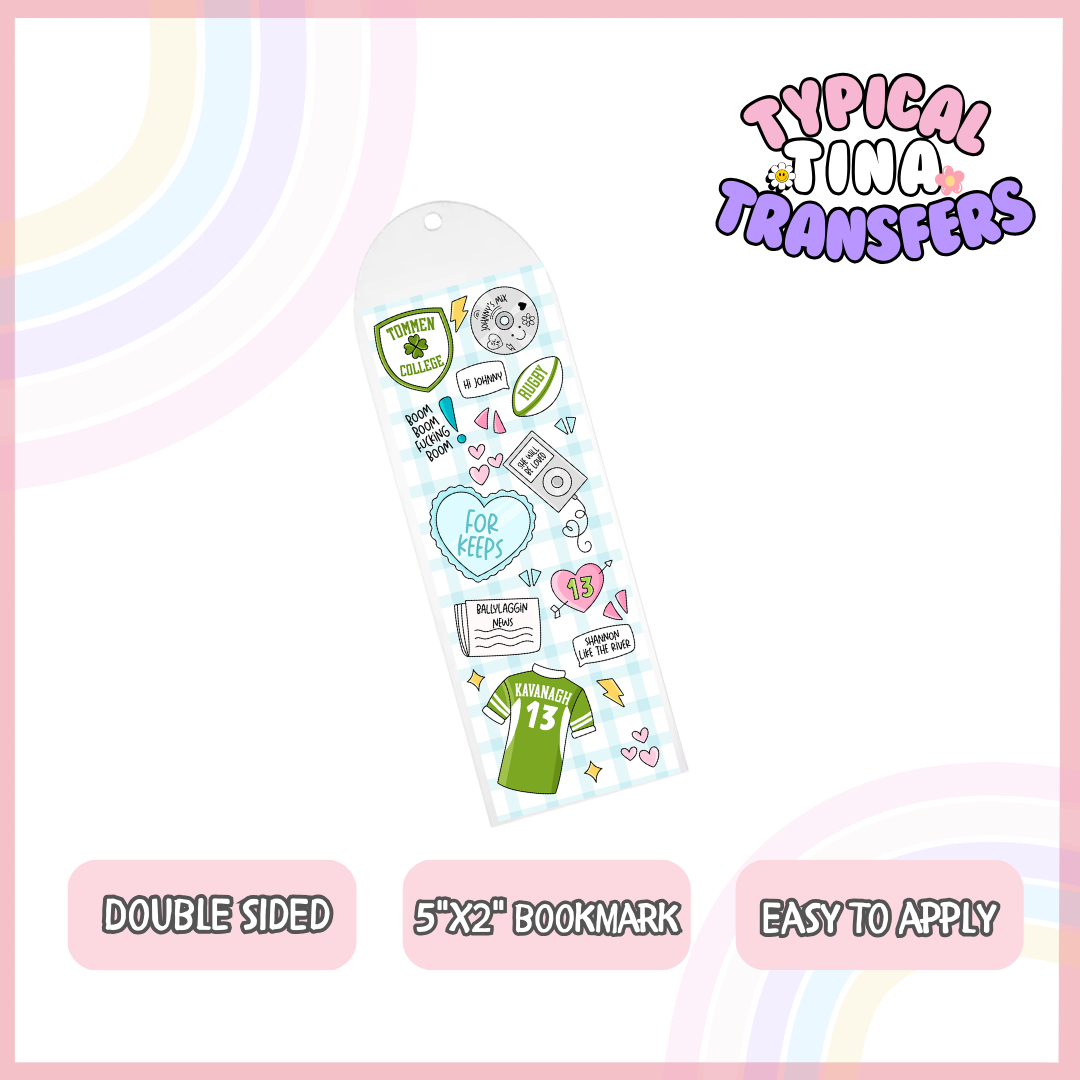 BM131 | UV Bookmark 5x2" | POD - set of 5