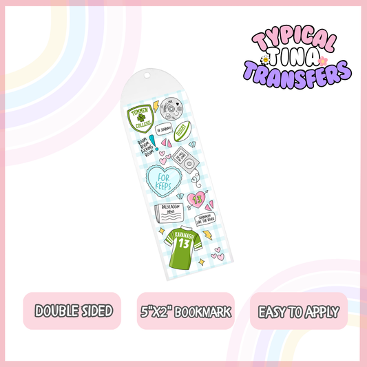 BM131 | UV Bookmark 5x2" | POD - set of 5