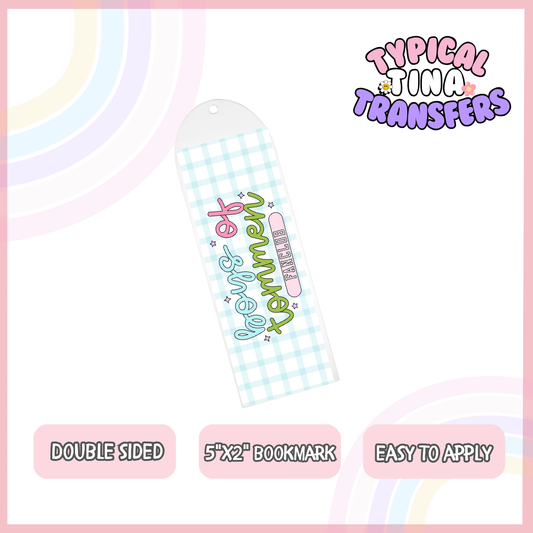 BM132 | UV Bookmark 5x2" | POD - set of 5