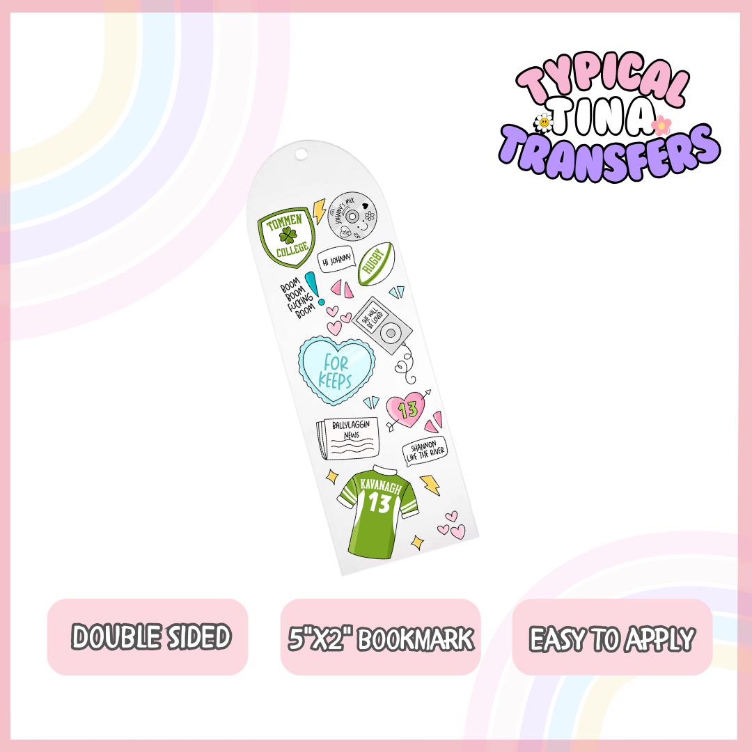BM133 | UV Bookmark 5x2" | POD - set of 5