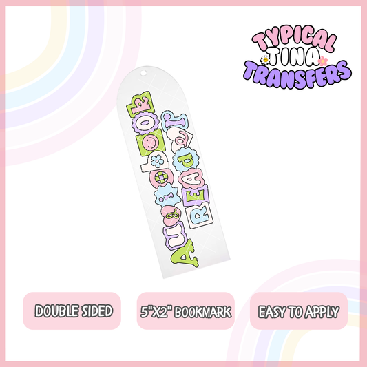 BM13 | UV Bookmark 5x2" | POD - set of 5