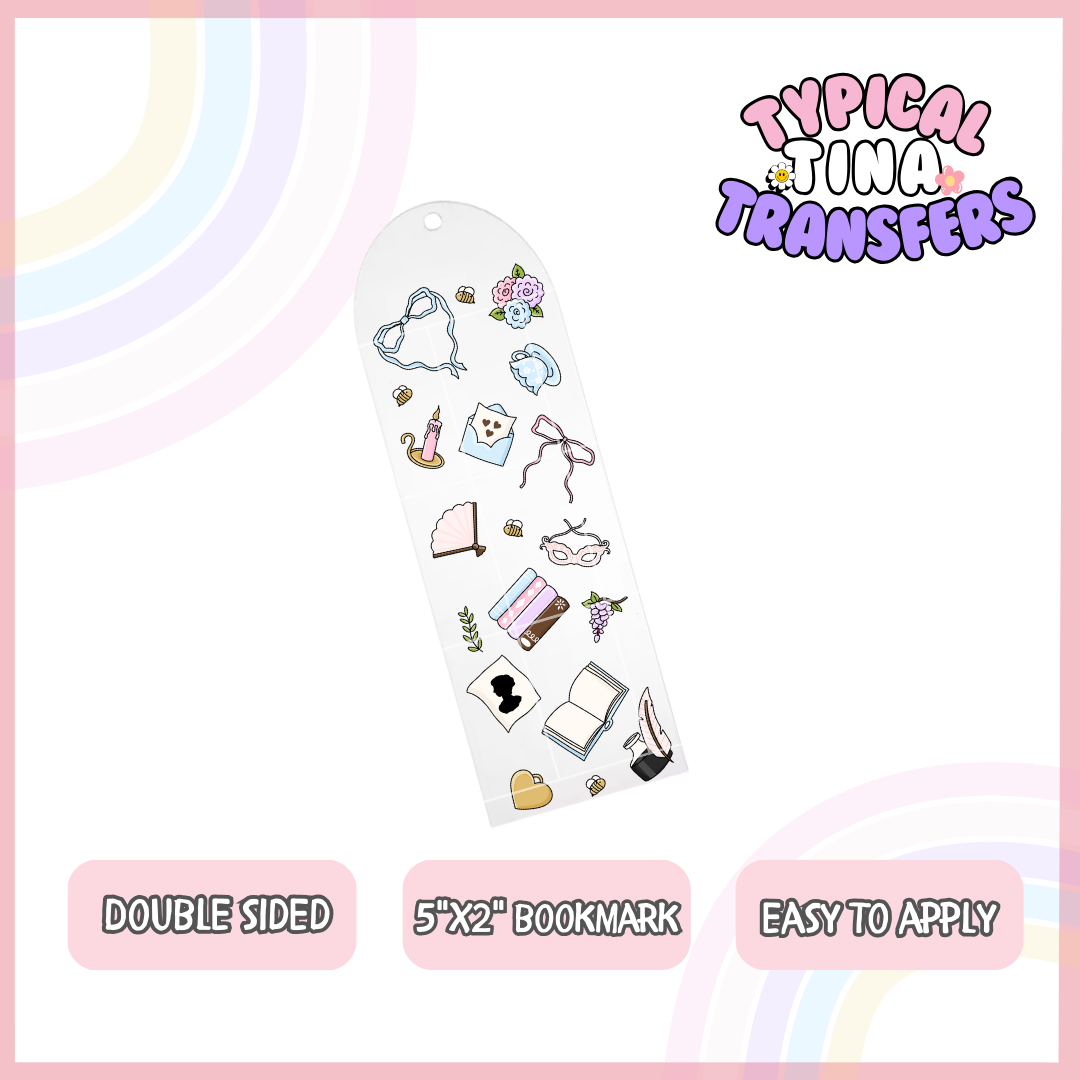 BM154 | UV Bookmark 5x2" | POD - set of 5