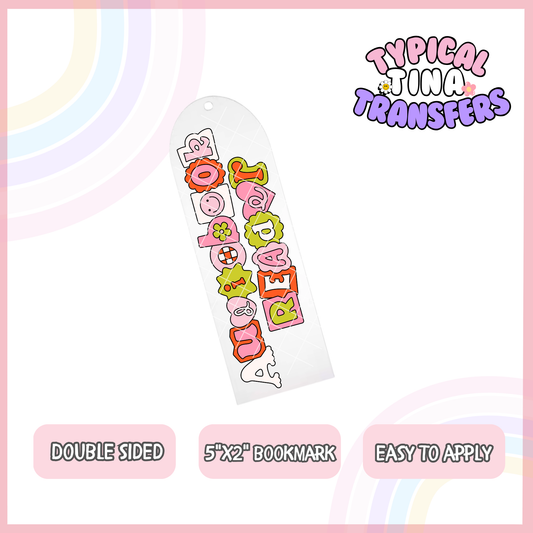 BM14 | UV Bookmark 5x2" | POD - set of 5