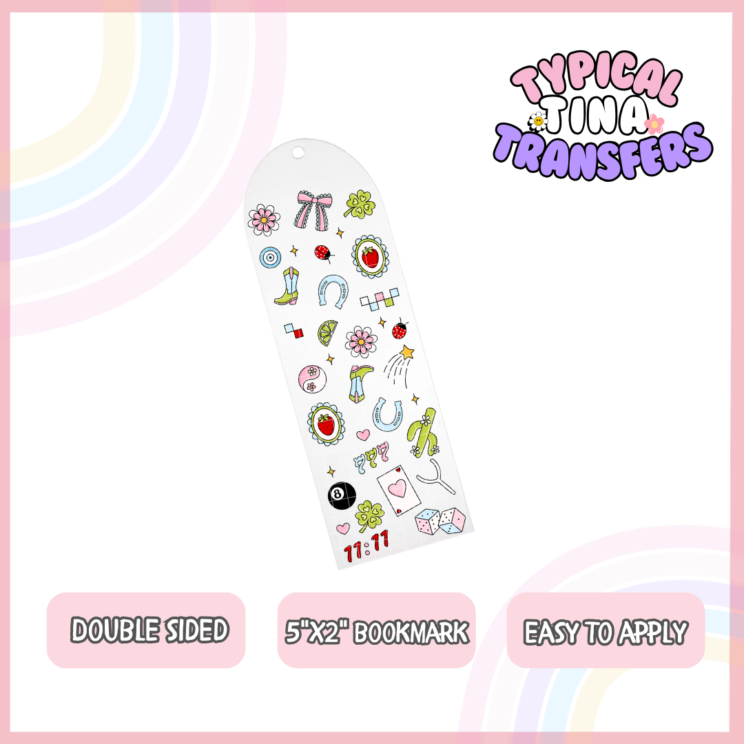 BM207 | UV Bookmark 5x2" | POD - set of 5