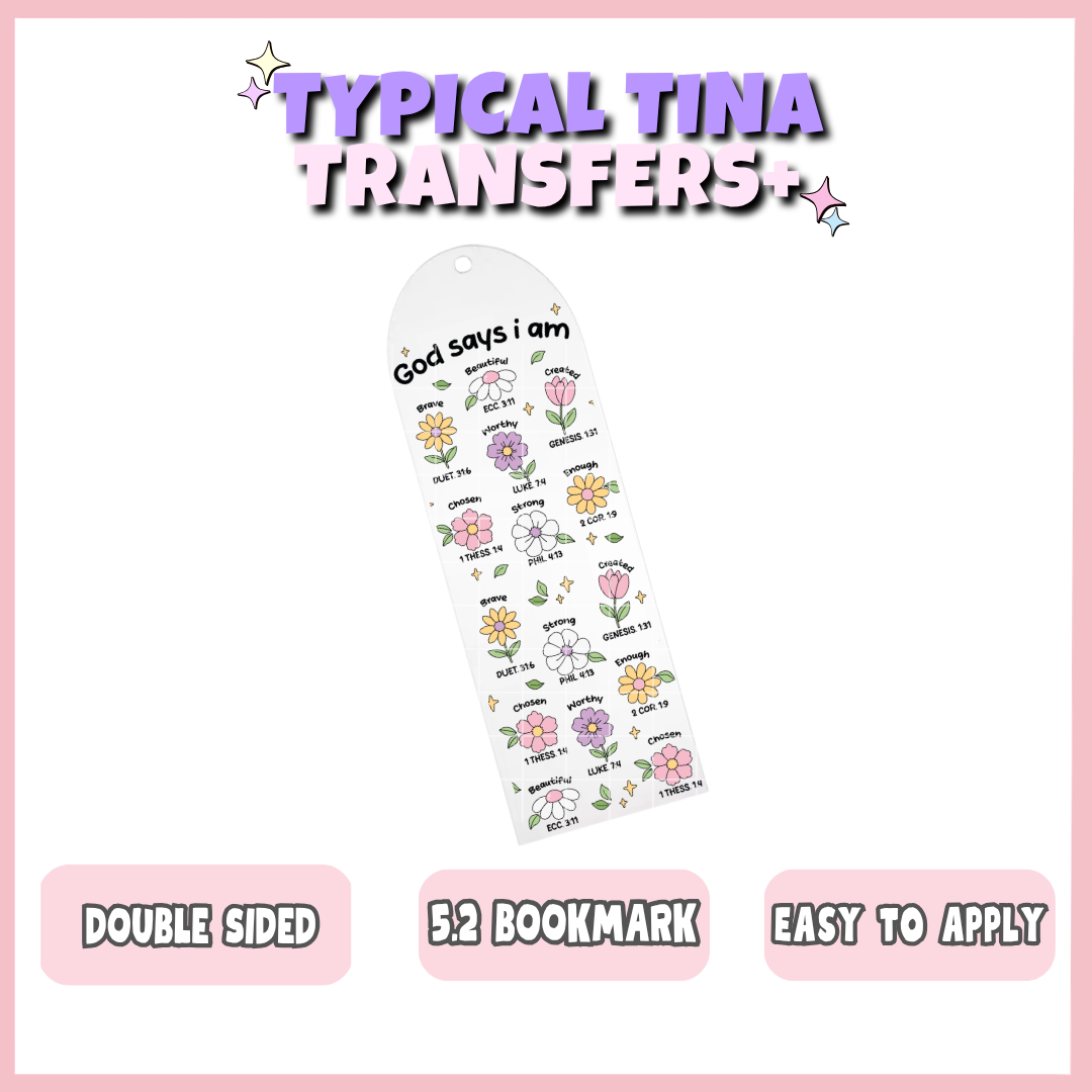 BM225 | UV Bookmark 5x2" | POD - set of 5