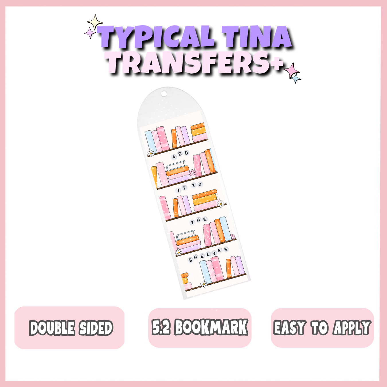 BM245 | UV Bookmark 5x2" | POD - set of 5