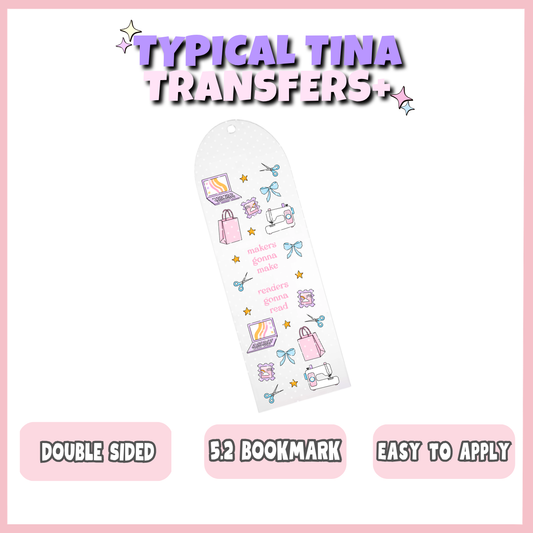 BM256 | UV Bookmark 5x2" | POD - set of 5