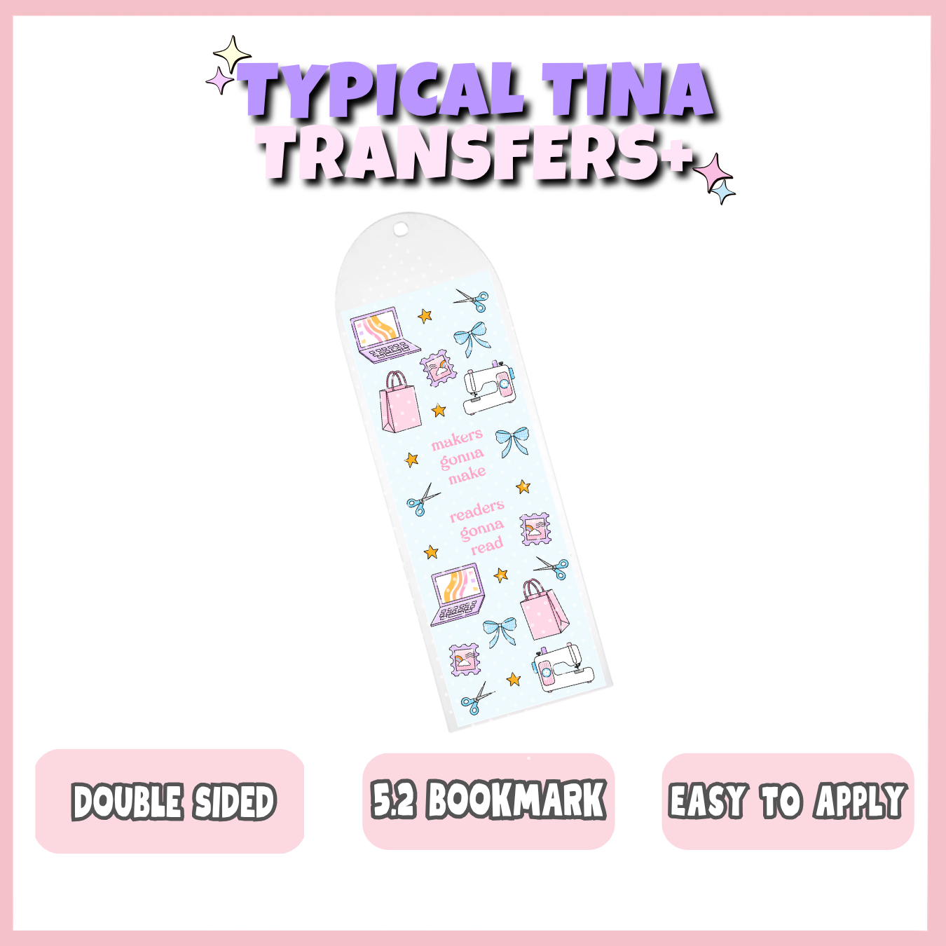 BM257 | UV Bookmark 5x2" | POD - set of 5