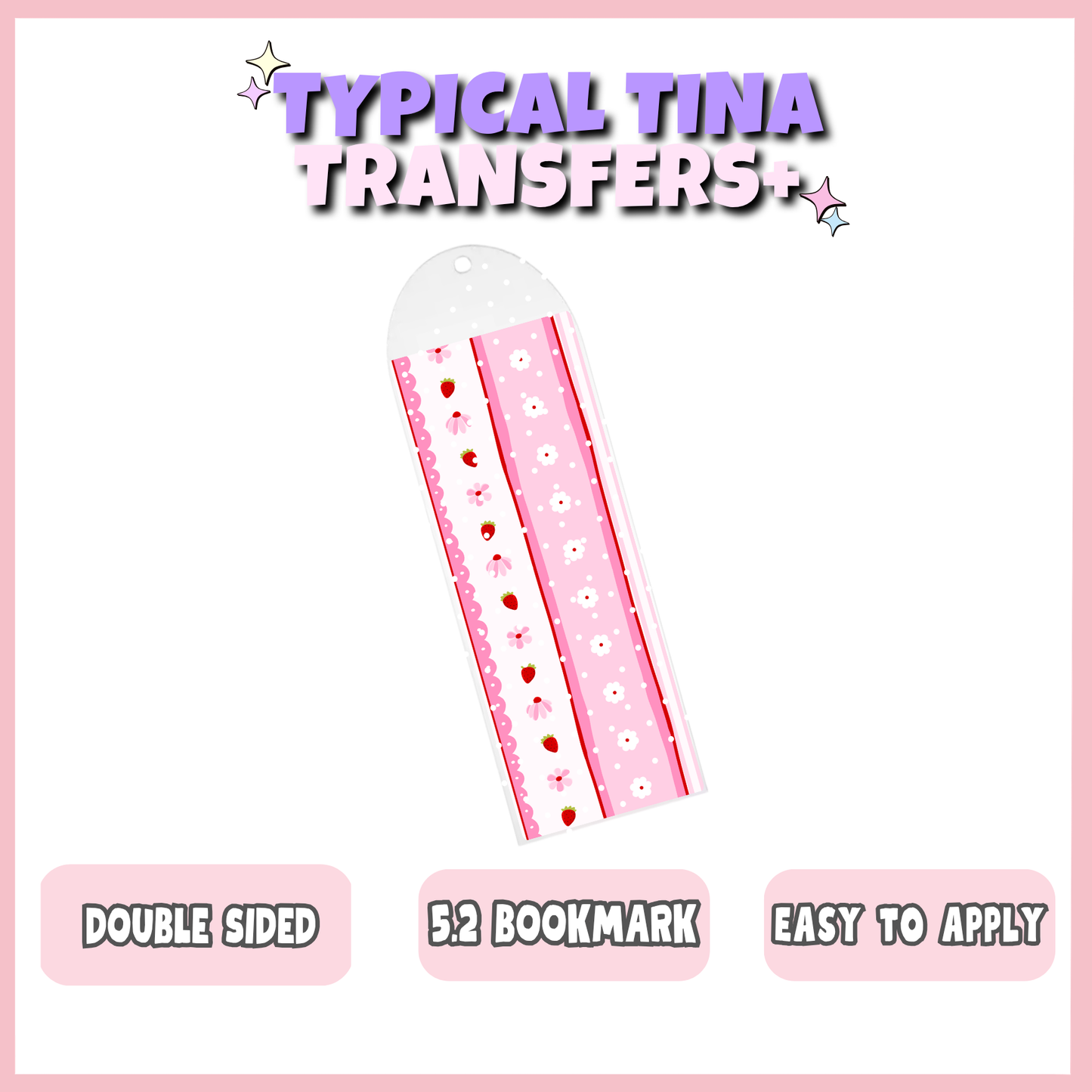 BM264 | UV Bookmark 5x2" | POD - set of 5