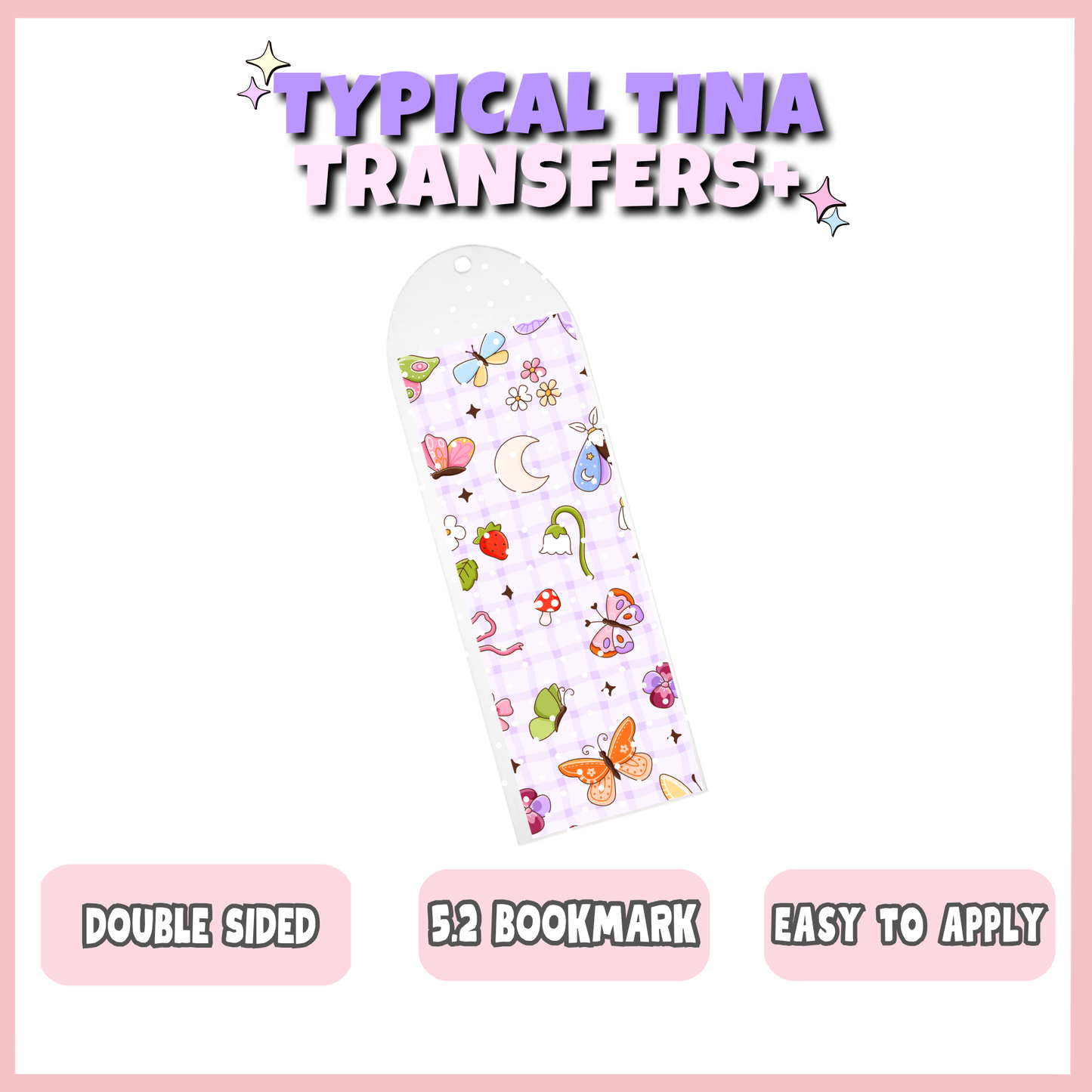 BM271 | UV Bookmark 5x2" | POD - set of 5