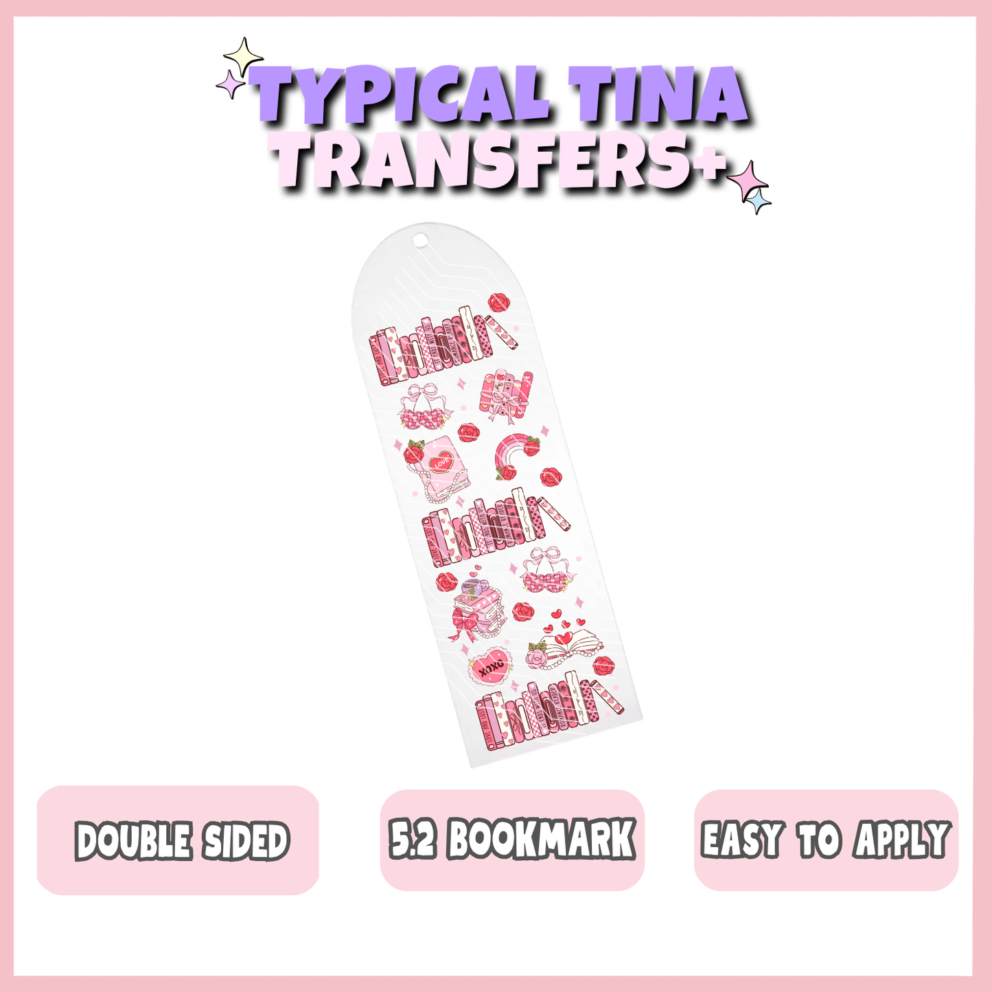 BM283| UV Bookmark 5x2" | POD - set of 5