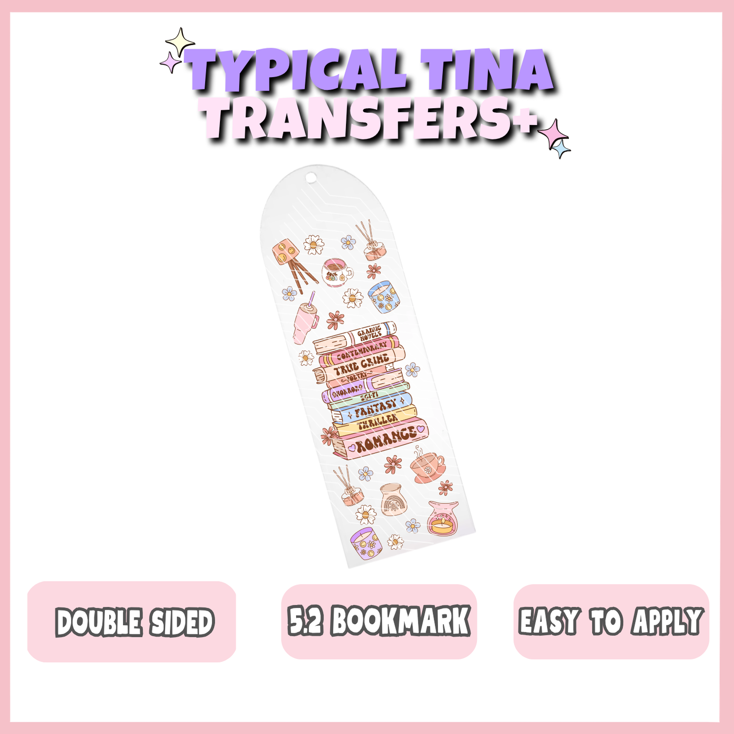 BM287 | UV Bookmark 5x2" | POD - set of 5