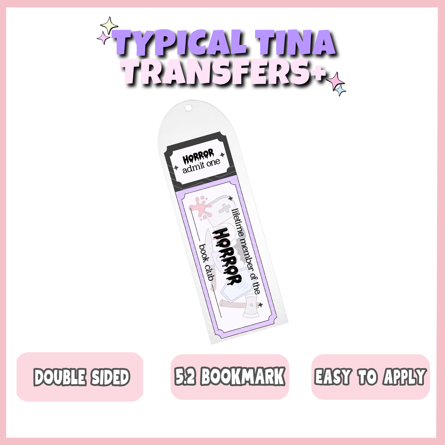 BM315 | UV Bookmark 5x2" | POD - set of 5