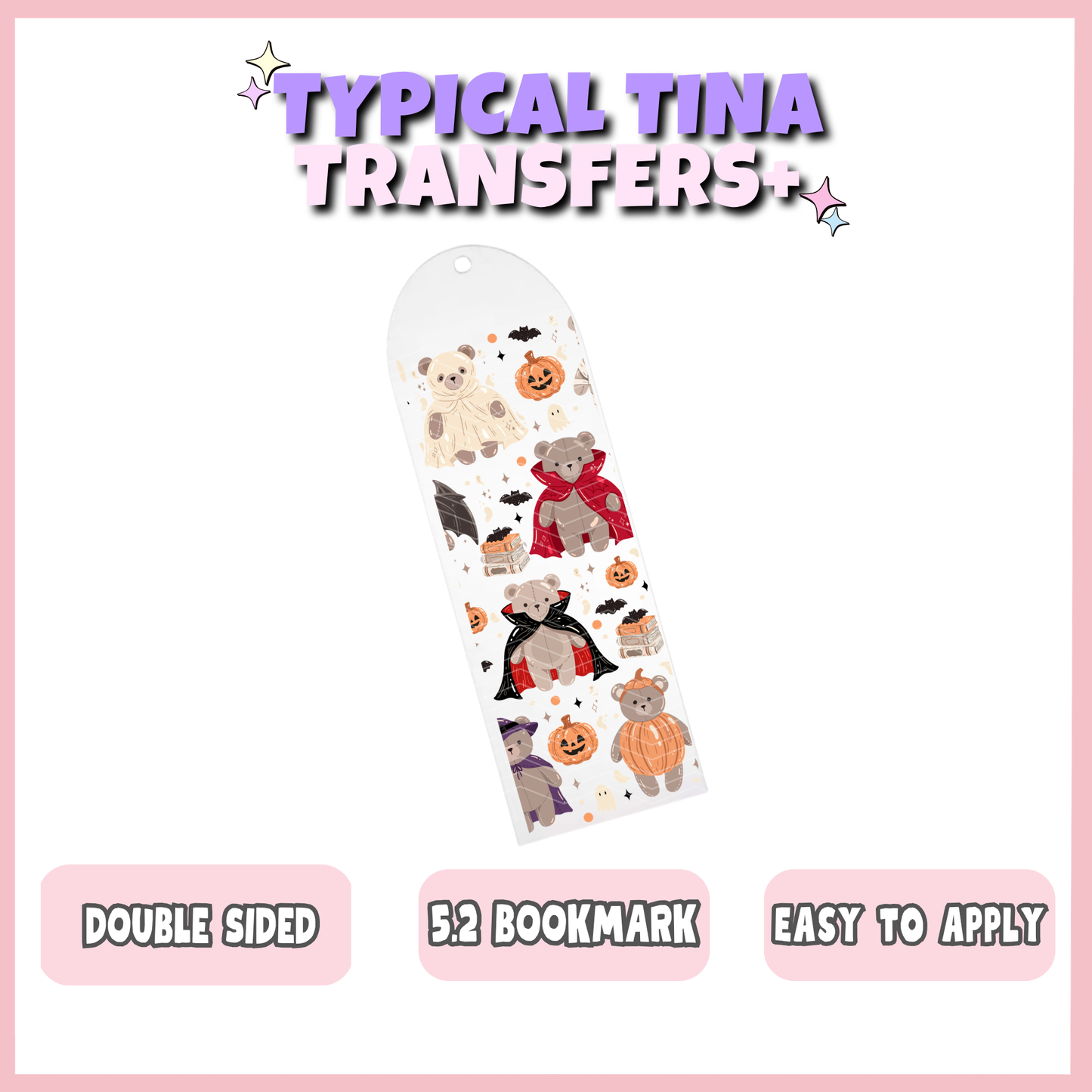 BM318 | UV Bookmark 5x2" | POD - set of 5
